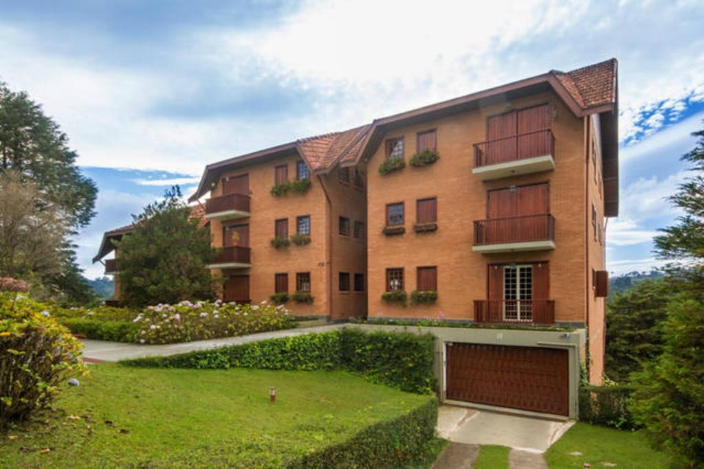 Apartamento Espacoso Vista Montanha Campos do Jordão Exterior foto